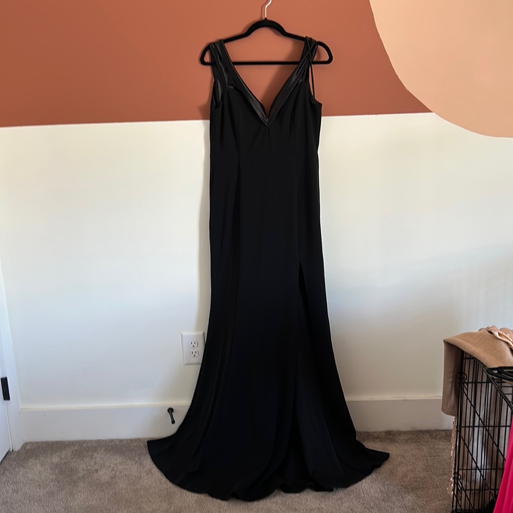 Floor length evening gown